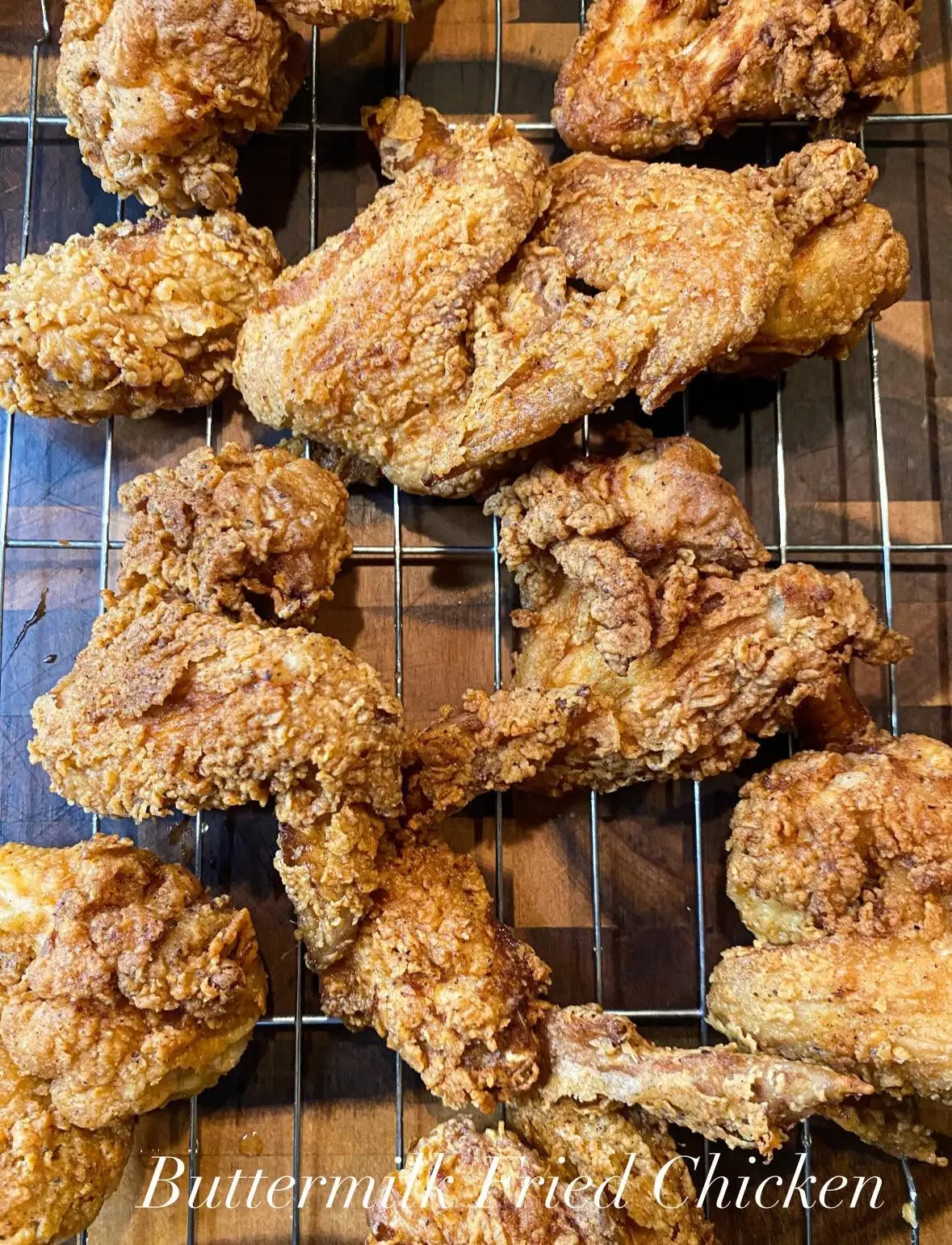 Buttermilk fried chicken